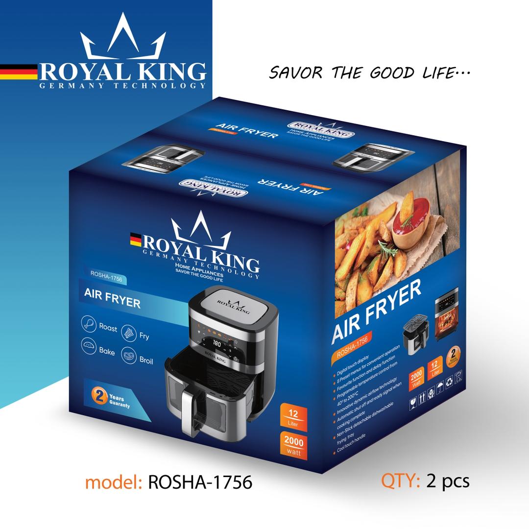 0d6ada8f-dc36-4e9d-b240-9db94ceee8b2 سرخ کن 12 لیتر پنجره دار ROSHA-1756 - Image 1